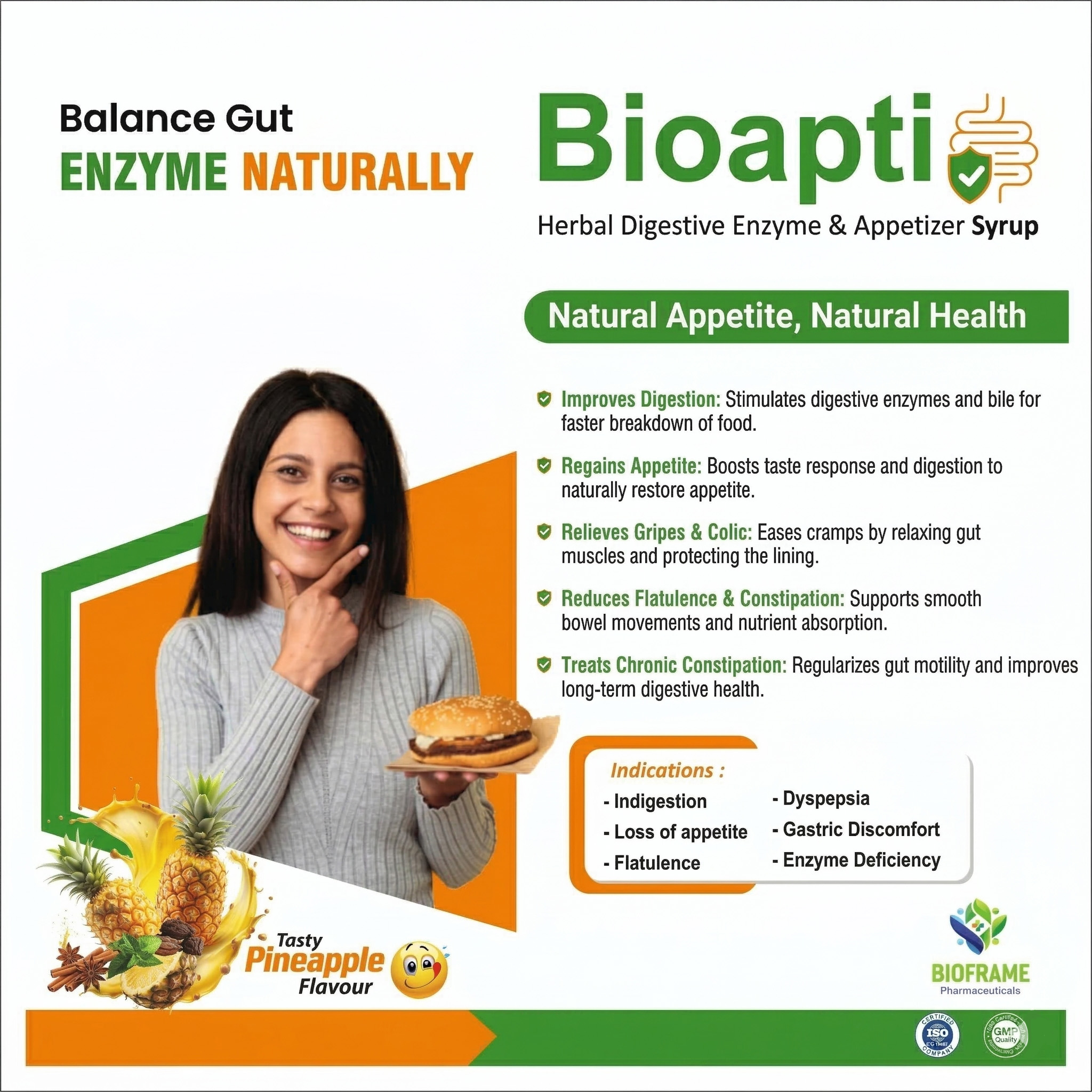 Bioapti Herbal Digestive Enzyme Syrup