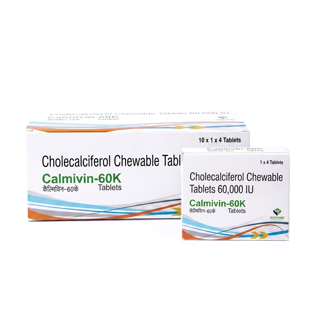Calmivin-60K Chewable Tablet